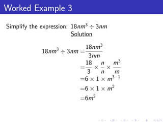 Algebraic Expression
