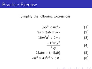 Algebraic Expression