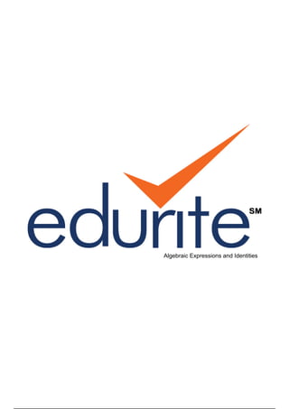 Algebraic Expressions and Identities