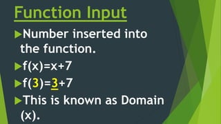 Algebraic functions powerpoint | PPTX | Science