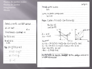 Suma de partes reales