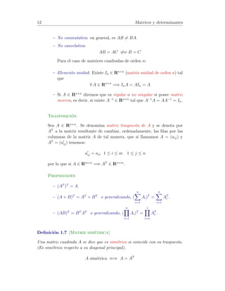 2 R y 8 A 2 Rm×n =) ( 