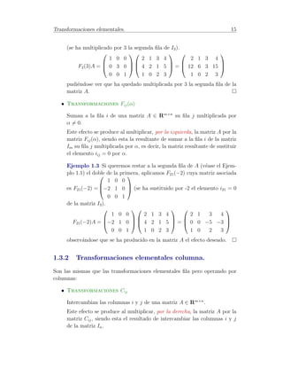 2 R y 8 A 2 Rm×n =) ( +  