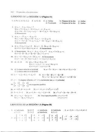 1. a) iildeíXd,J b) 4 X 2 e) hdefmda d) Indefinida 2. a = 5, b = - 3, c = 4, d = 1 
c) 5 x 5 P) 5 X 2 g) Indefinida h) 5 X 2 ~] d) [ -7 -28 -141 
5 -21 -7 -35 
 
