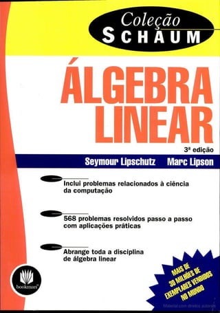 Algebra linear colecao shaum