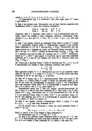 Algebra linear hoffman e kunze