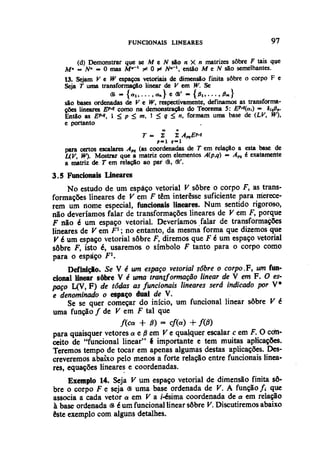 Algebra linear hoffman e kunze