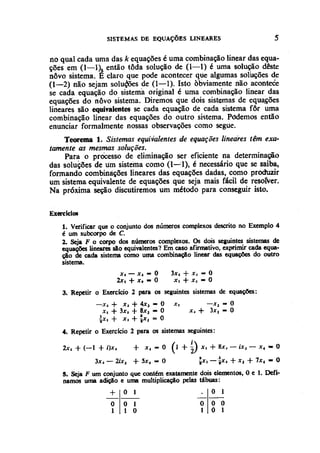 Algebra linear hoffman e kunze