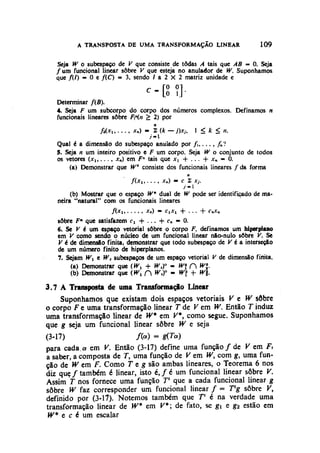 Algebra linear hoffman e kunze