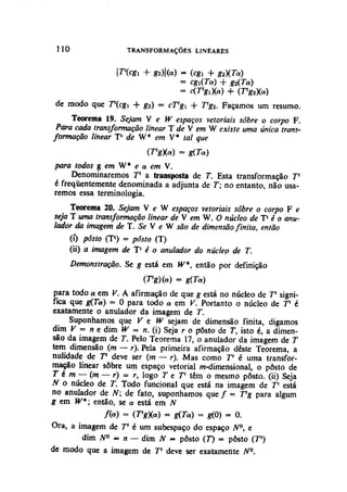 Algebra linear hoffman e kunze