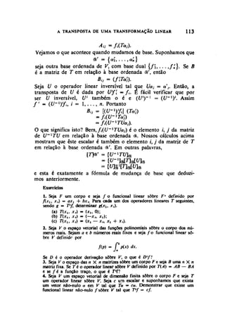 Algebra linear hoffman e kunze