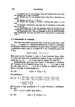 Algebra linear hoffman e kunze