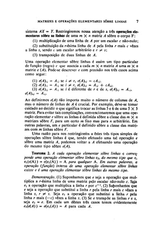 Algebra linear hoffman e kunze