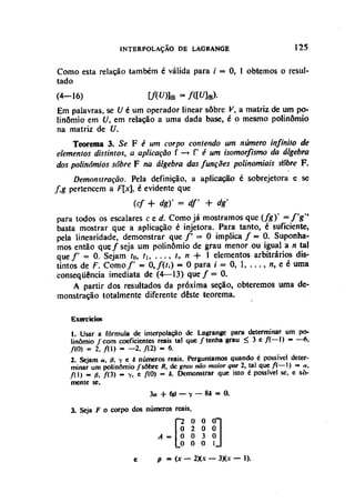 Algebra linear hoffman e kunze