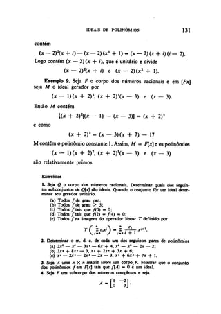 Algebra linear hoffman e kunze