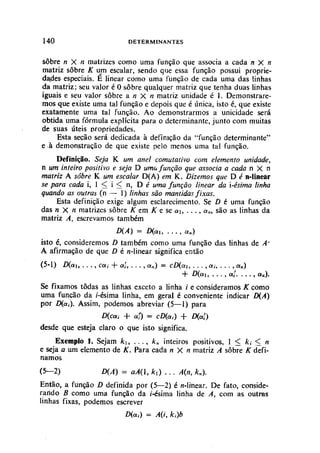 Algebra linear hoffman e kunze