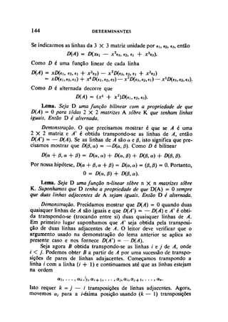 Algebra linear hoffman e kunze