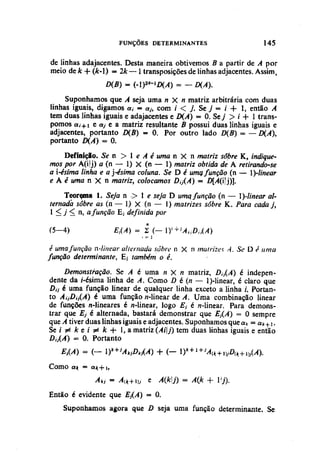 Algebra linear hoffman e kunze