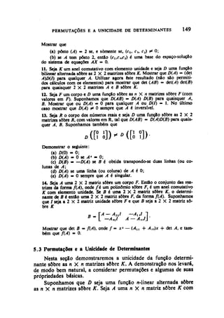 Algebra linear hoffman e kunze