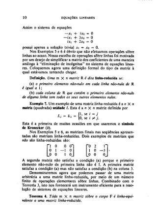 Algebra linear hoffman e kunze
