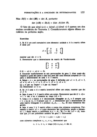 Algebra linear hoffman e kunze