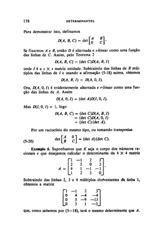 Algebra linear hoffman e kunze