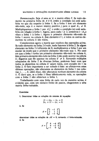 Algebra linear hoffman e kunze