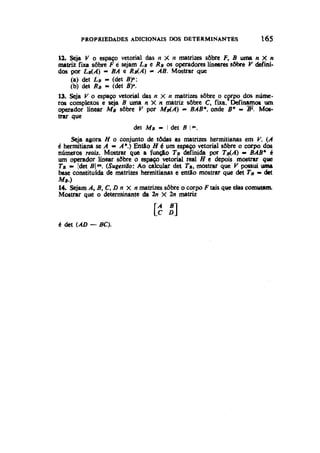 Algebra linear hoffman e kunze