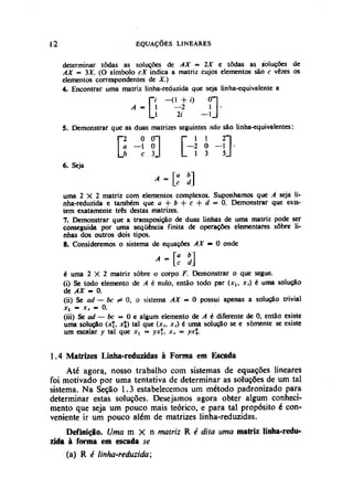 Algebra linear hoffman e kunze