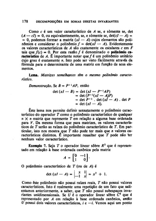Algebra linear hoffman e kunze