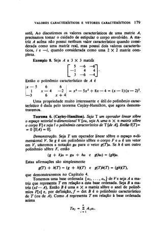 Algebra linear hoffman e kunze