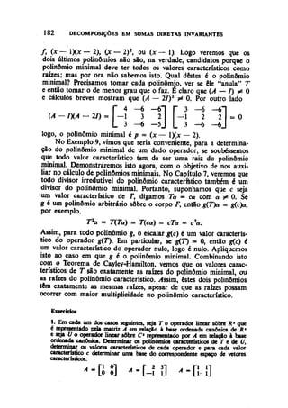 Algebra linear hoffman e kunze