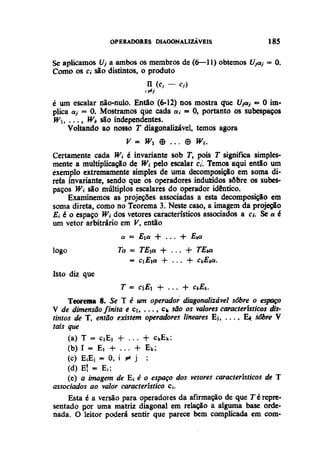 Algebra linear hoffman e kunze