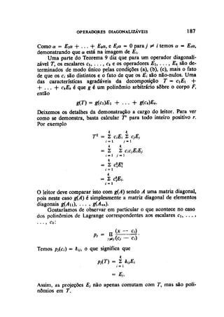 Algebra linear hoffman e kunze