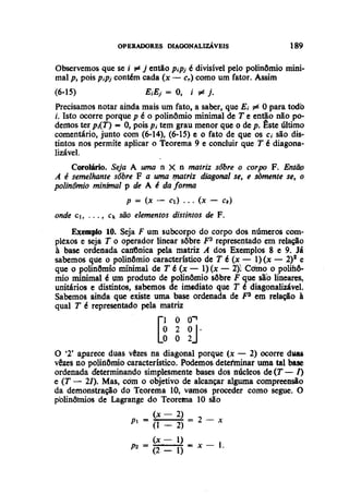 Algebra linear hoffman e kunze