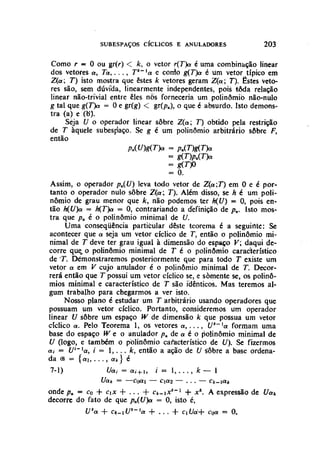 Algebra linear hoffman e kunze