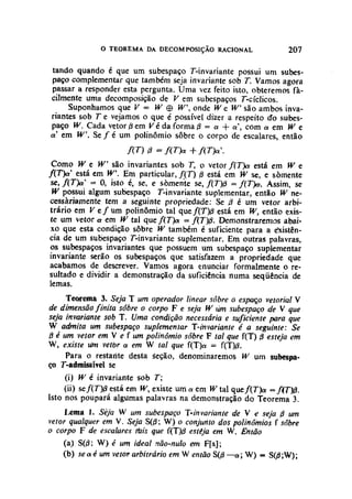 Algebra linear hoffman e kunze