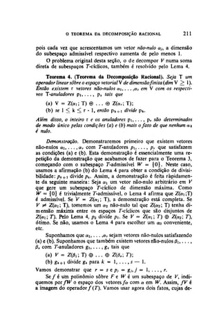 Algebra linear hoffman e kunze