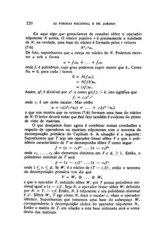 Algebra linear hoffman e kunze