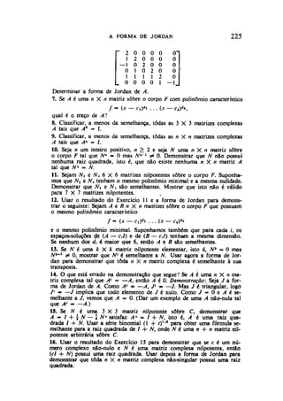 Algebra linear hoffman e kunze