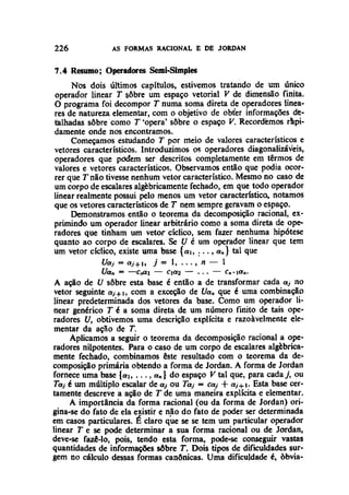 Algebra linear hoffman e kunze