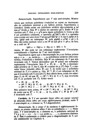 Algebra linear hoffman e kunze