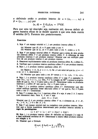 Algebra linear hoffman e kunze