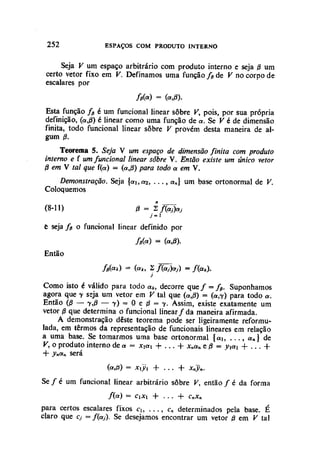 Algebra linear hoffman e kunze