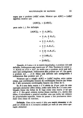 Algebra linear hoffman e kunze