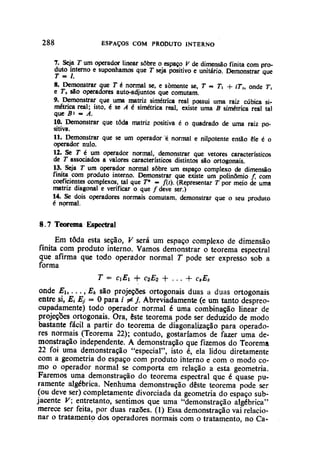 Algebra linear hoffman e kunze