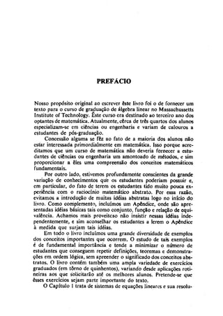 Algebra linear hoffman e kunze