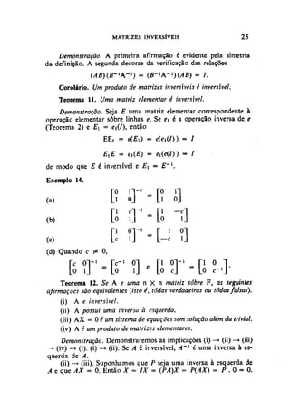 Algebra linear hoffman e kunze