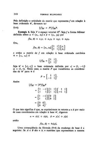 Algebra linear hoffman e kunze
