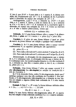 Algebra linear hoffman e kunze